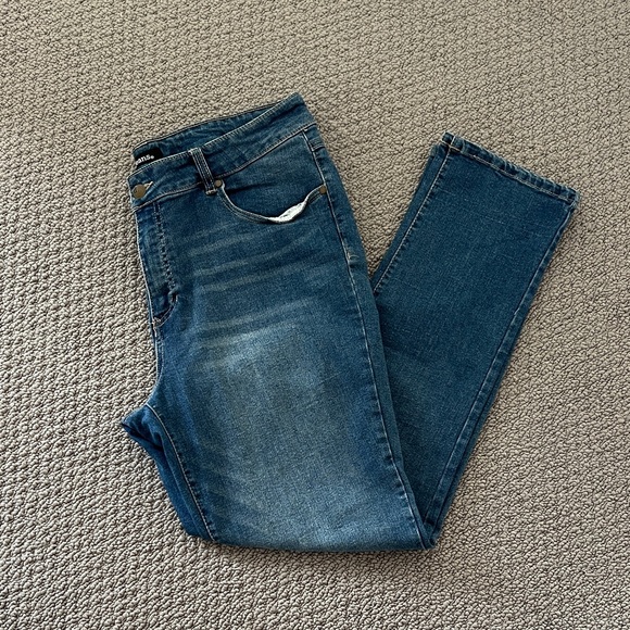 d. jeans Women's Skinny Jeans in Dark Blue - Picture 1 of 6